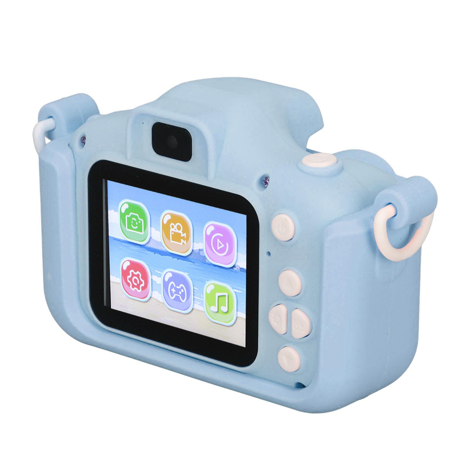 

Kids Camera 2in HD Screen Front Rear Camera Game MP3 Video Recording Toddler Camera for Kids Ages 3 to 10