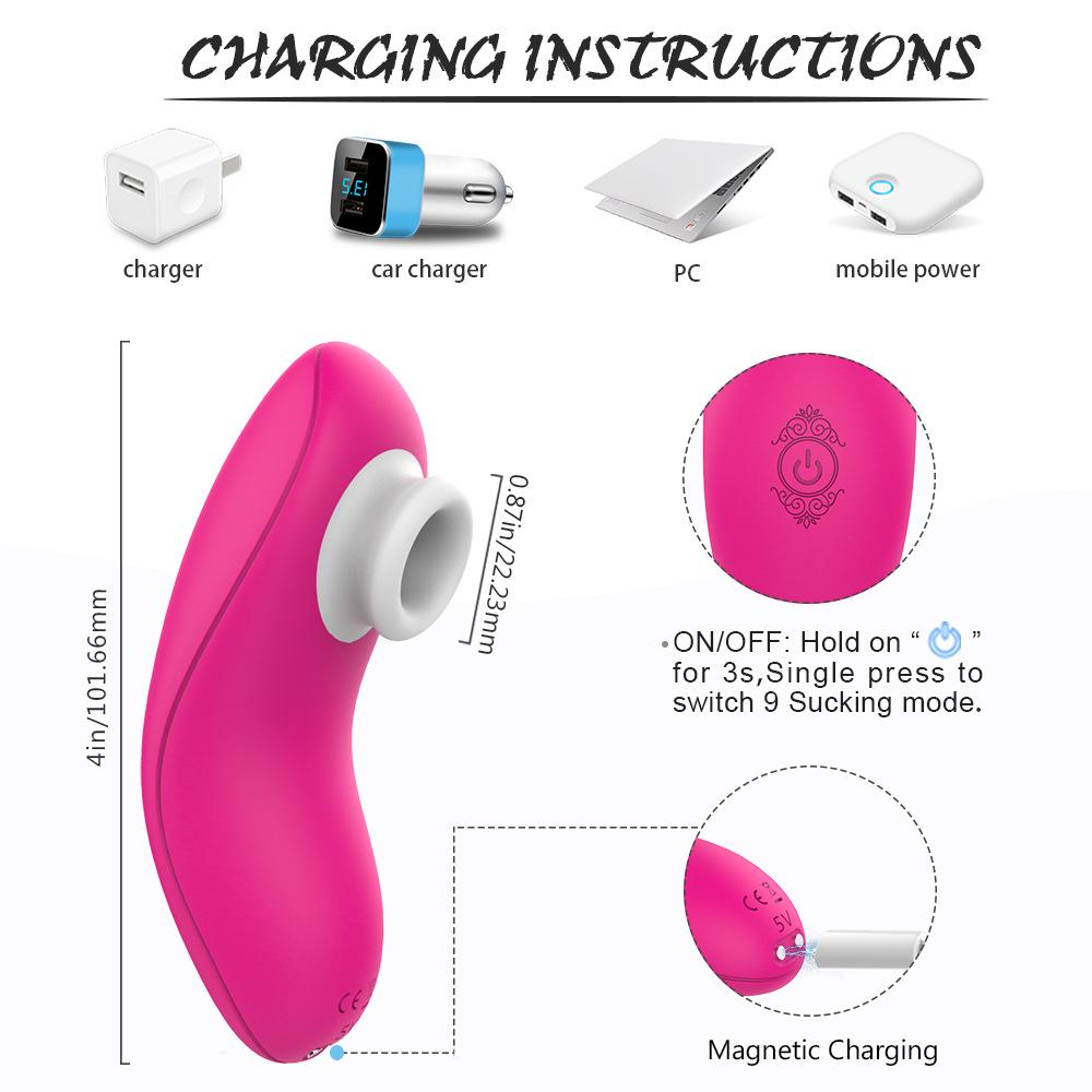 Vibrating Clitoral Suction Masturbator for Women
