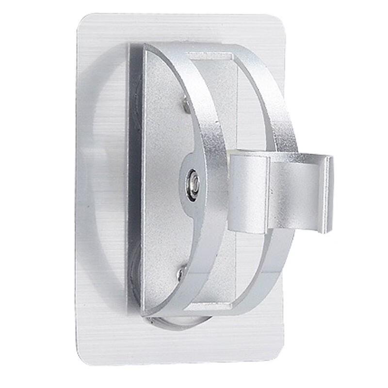 Yuzhuxun Drill-Free Space Aluminum Shower Head Holder (5-Pack)