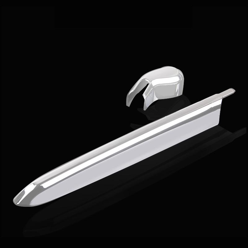 ABS Krom Araba Arka Silecek Trim Kapağı Cam Sileceği Çıkartmaları Volvo XC60 2018 İçin    Araba Şekillendirme Aksesuarları