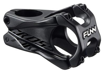 Funn Crossfire Klemme Langlebig und Leicht für Fahrrad- und Mountainbike-Vorbauten, 31,8 mm Durchmesser, (50mm Länge, Schwarz)