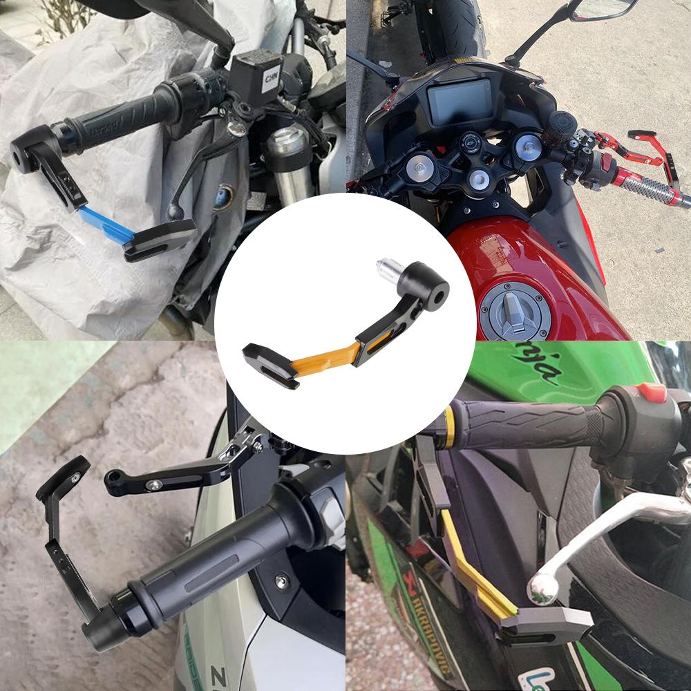 Handprotektoren, 2 Stück, für Motorrad-Scooter, Mountainbike, E-Bike, Lenkerenden, CNC-Motorrad-Handschützer, Fallschutz aus Aluminiumlegierung