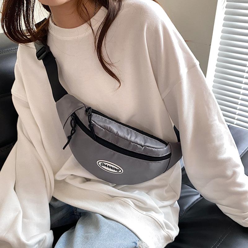 Fanny pack new dumpling bag entanglement fashion simple shoulder messenger bag small bag