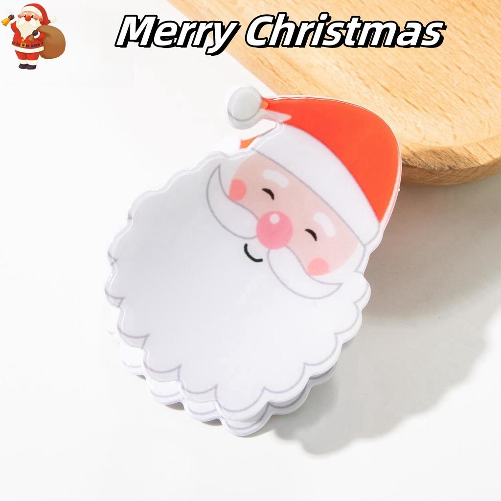 Weihnachten Greifspange Cartoon Schneemann Haarnadel niedlich einfach Fortgeschrittenes Gefühl Haiklammer Haaraccessoires Feiertag Pendeln