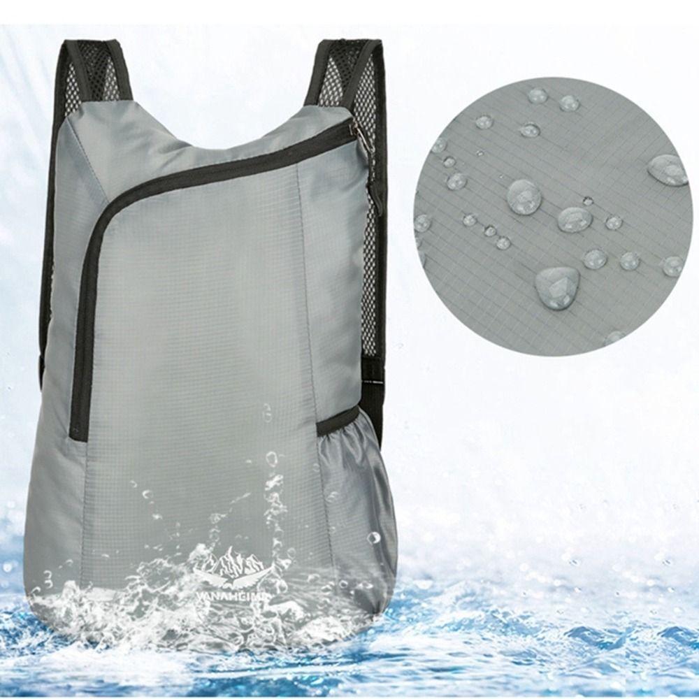 Portable Sport Bag Lightweight Shoulders Bag Outdoor Backpack Foldable Backpack Hiking Daypack