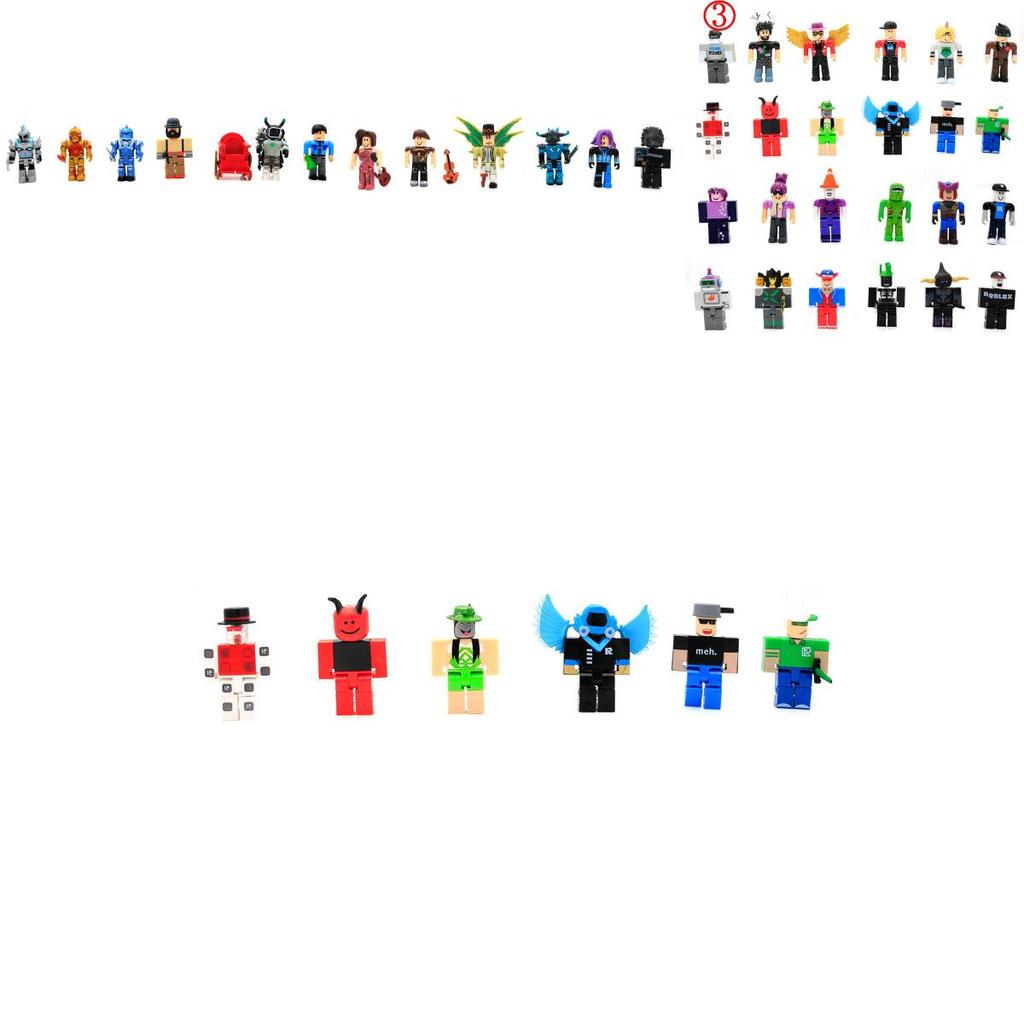 Unique 24pcs Roblox Games Action Figure Toy Set Exciting Gift For Young Fans