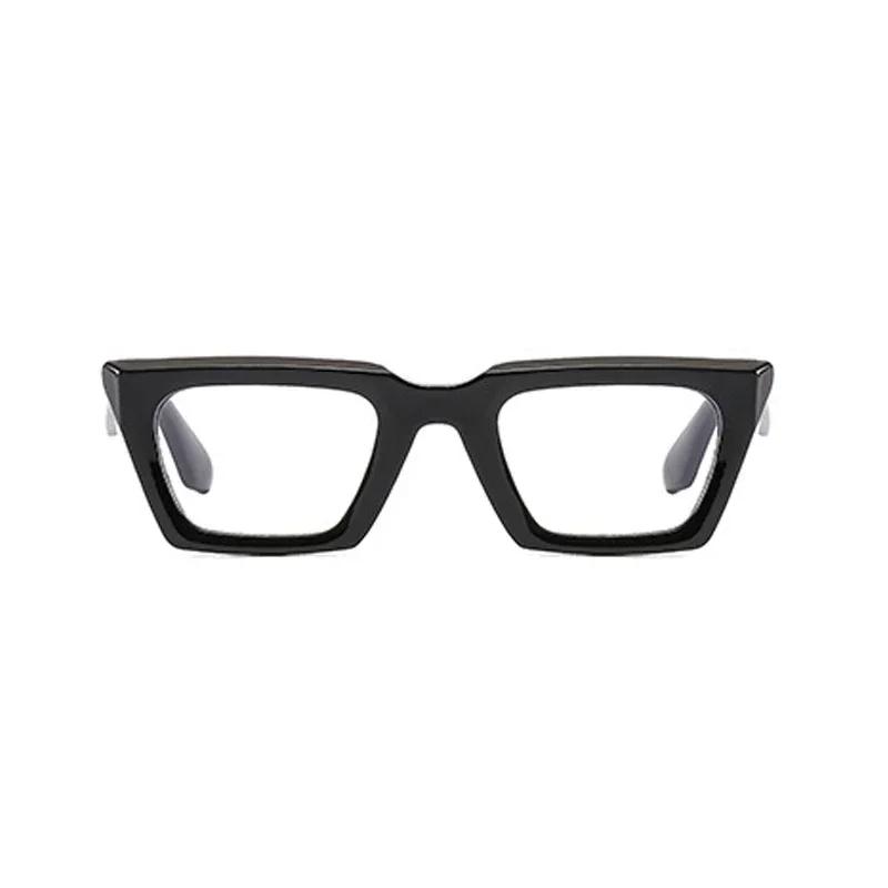 Large Square Frame Anti Blue Light Glasses Retro Classic Men Women Computer Gaming Eye Protection Spectacles