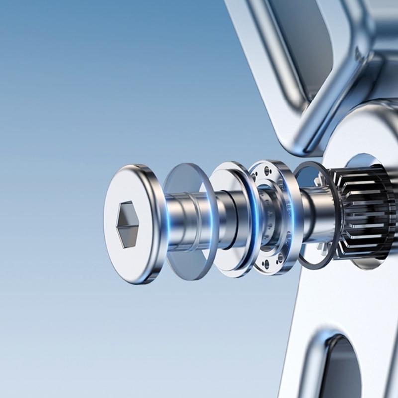 Universal 17mm Ball Joint Aluminum Car Mount Base Socket Adhesive Mount Easy to Use for map & Magnetic Phone Holders