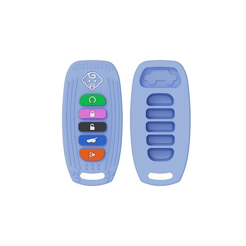 Non-Toxic Silicone Baby Teething Toys Bpa Free Tv Remote Control Shape Teething Toys Chew Relief Soothe Babies Gums For Babies Toddlers