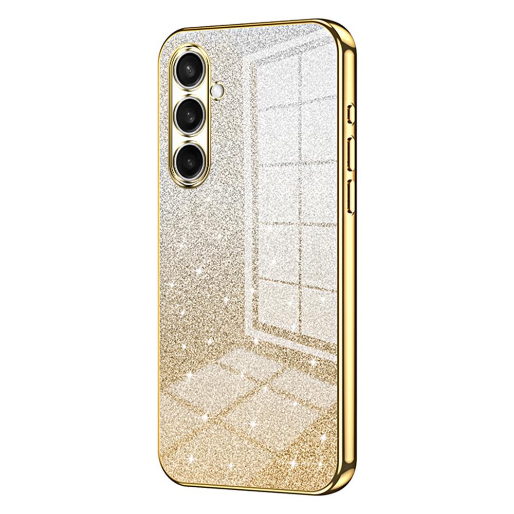 Phone Case For Samsung Galaxy A15 5G / A15 4G Electroplating Gradient Glitter TPU Phone Cover