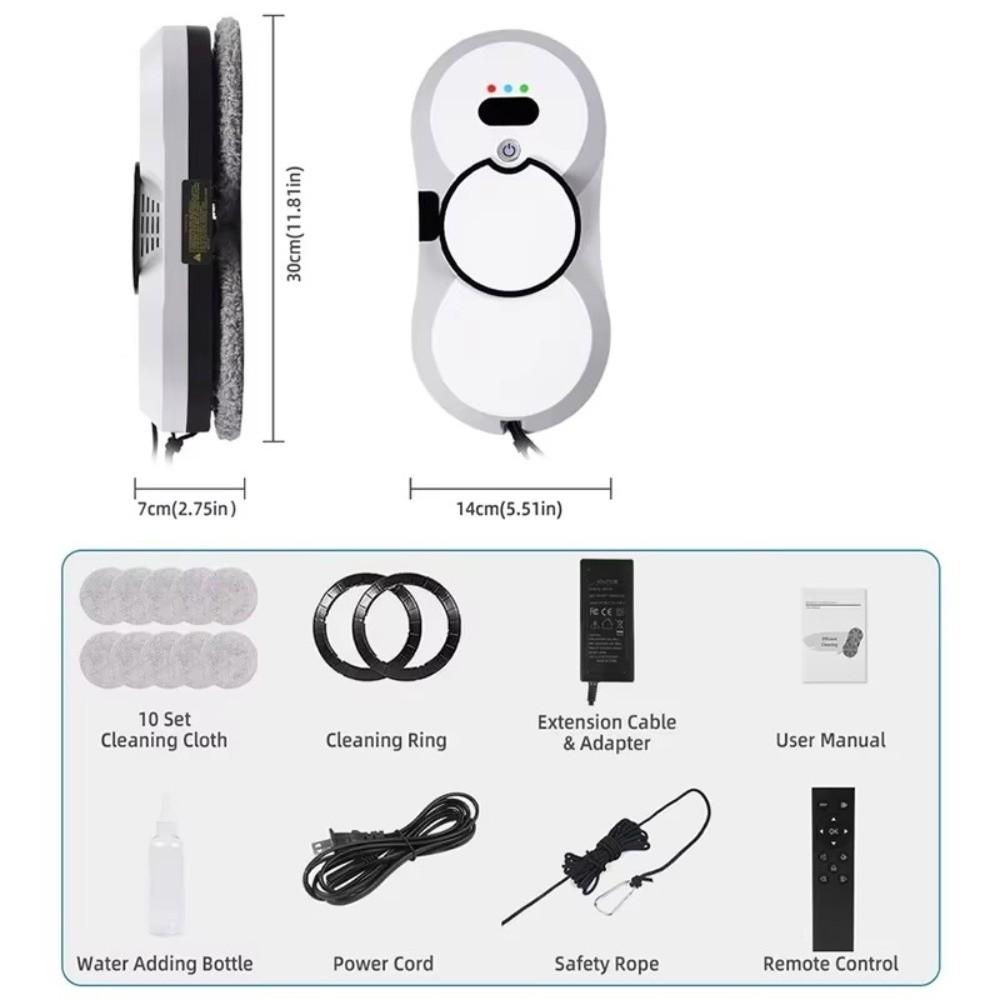 UPS System Window Cleaning Robot Electric Smart Cleaning Robot New Window Cleaner  Home Appliance