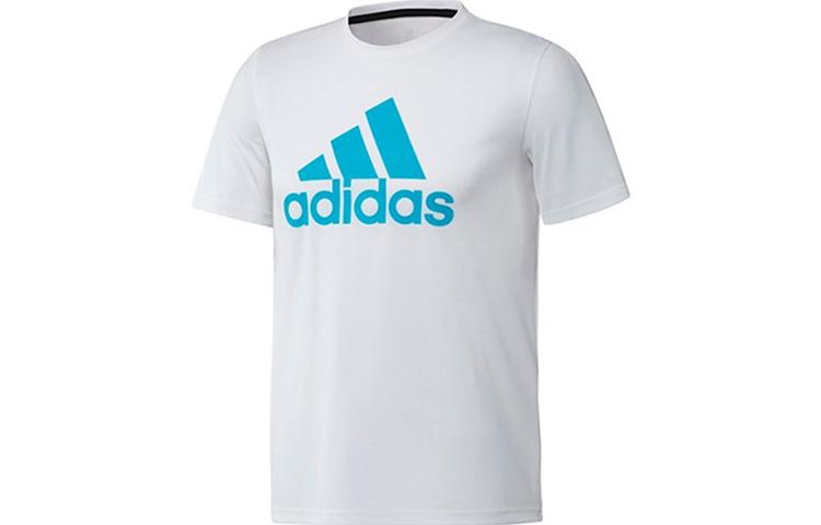 

Adidas T Shirts Men s White Crew Neck Moderate Straight Fit FT9735 XXL