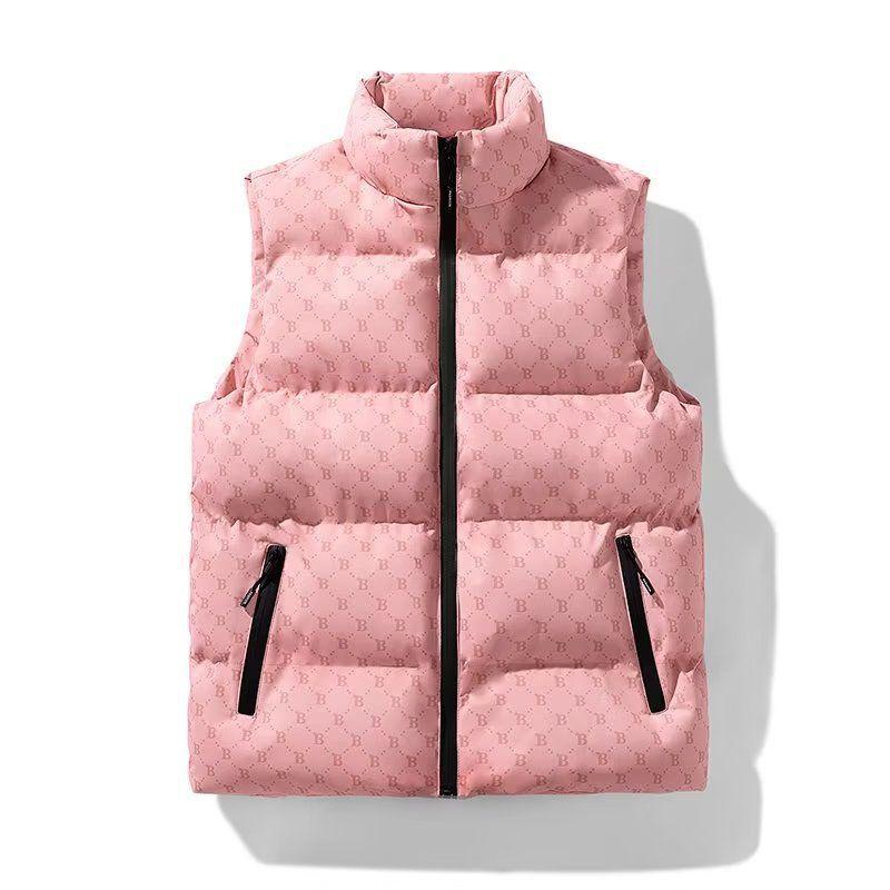 Vest Men's Autumn and Winter Vest Popular Men Wear Trendy Brand Warm Vest Jacket