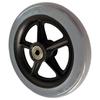 6/8 Inch Heavy Duty Wheelchair Front Castor Wheels Smooth Flexible Solid Tire Wheel Wheelchair Replacement Parts