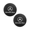 AXX2   2 Pcs Car Water Cup Mat Suede Non-Slip Coaster Accessories For Mercedes Benz AMG W204 W205 W203 W211 W212 W213 W201 W210 W124
