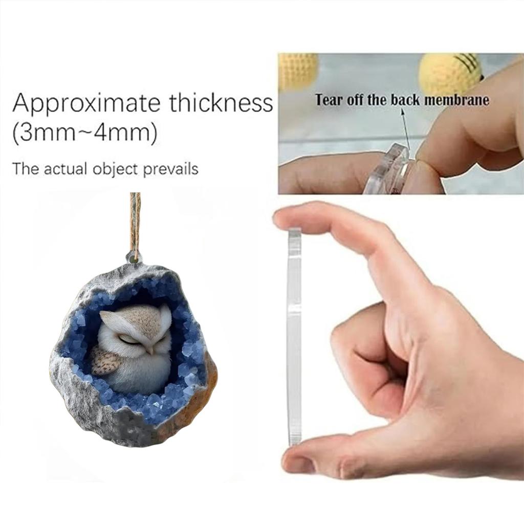 Christmas Advent Calendar Ornament, 24-Day Christmas Advent Calendar, Christmas Tree Decoration, 2D Flat Acrylic Pendant