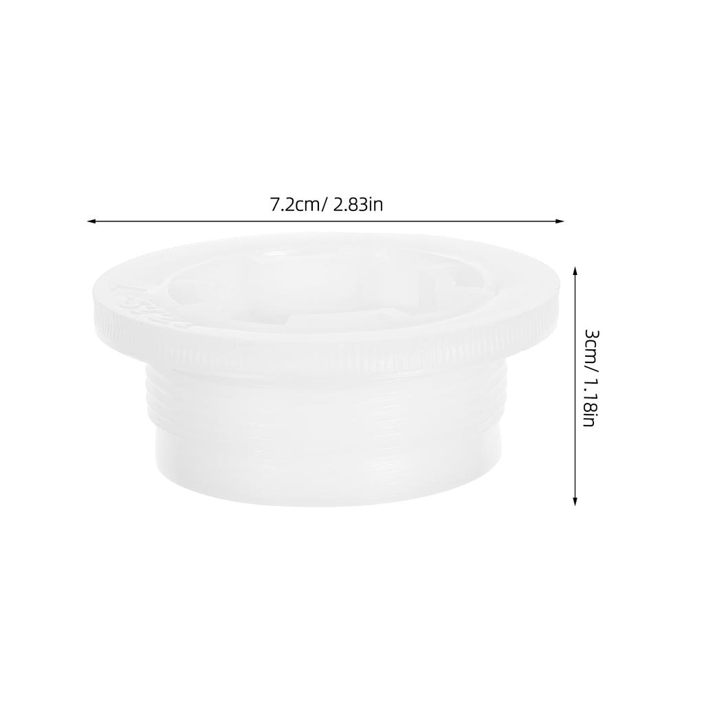 8pcs Bung Caps Oil Barrel Seal Lids Water Bucket Plug 200L Oil Barrels Seal Cover Screw Lids Water Tank Caps Replacement