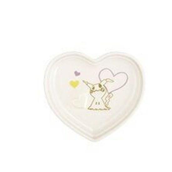 Pocket Monster Ichiban Kuji Pokémon you Happiness room collection E Prize Stacking Heart Plate Mimikyu