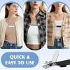 Adjustable Waist Cinch Clips Waist Tightener Elastic Belt Clip For Sewing Jeans Pants Dresses