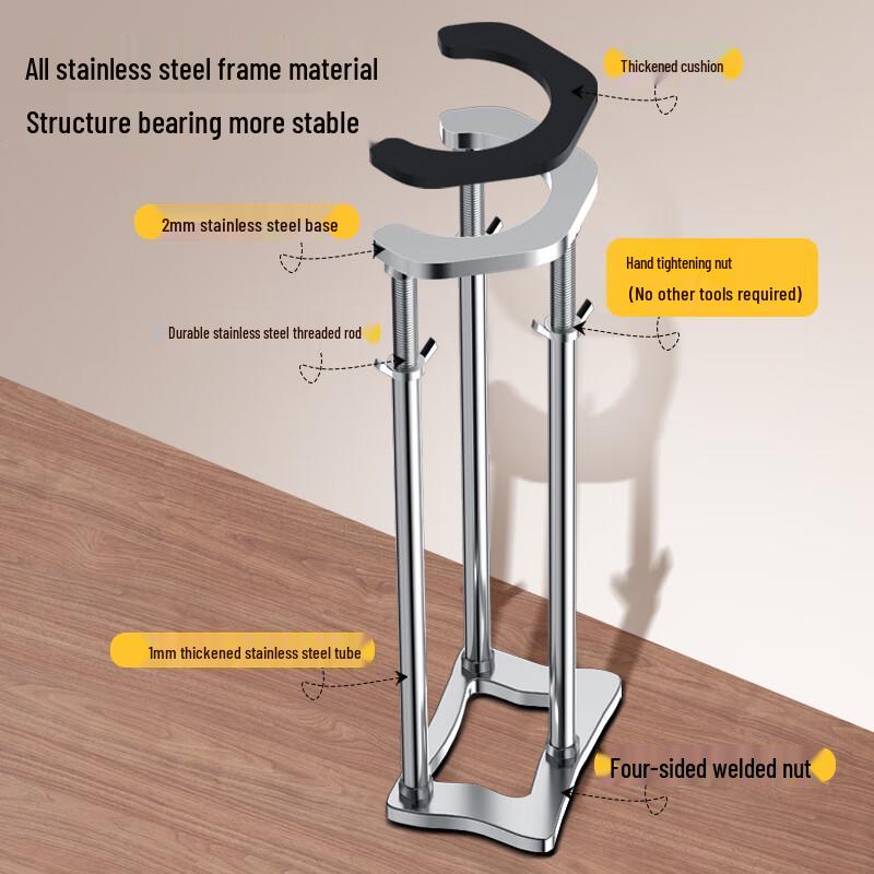 ZISIZ Stainless Steel Universal Sink Drain Pipe