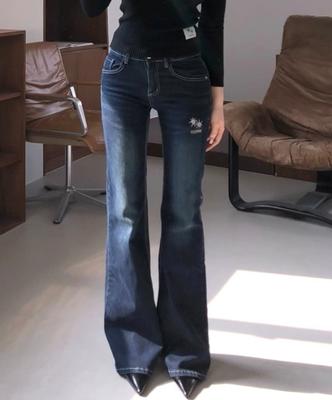 Koiliseu Tiren Bootcut Denim Pants (2 Colors)