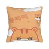 Aniteez Face Pillow Case  Soft Pillow Cover For Sofa Bedroom Home Decor Kawaii Pillowcases