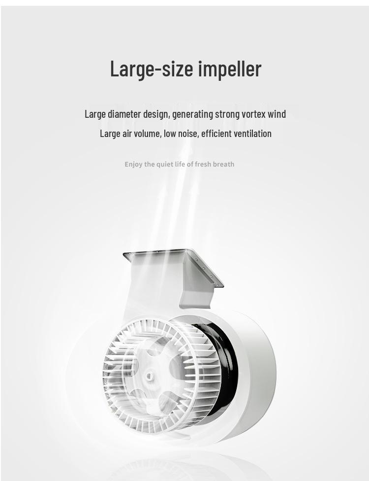 Chess & Card Room Ventilation Fan: Powerful, Silent Ceiling-Mounted Exhaust for Kitchen & Bathroom