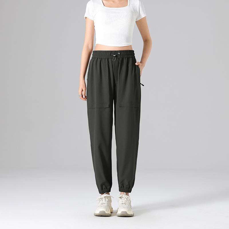 New Summer Quick Dry Cool Leg Pants Casual Loose Pants for Men and Women