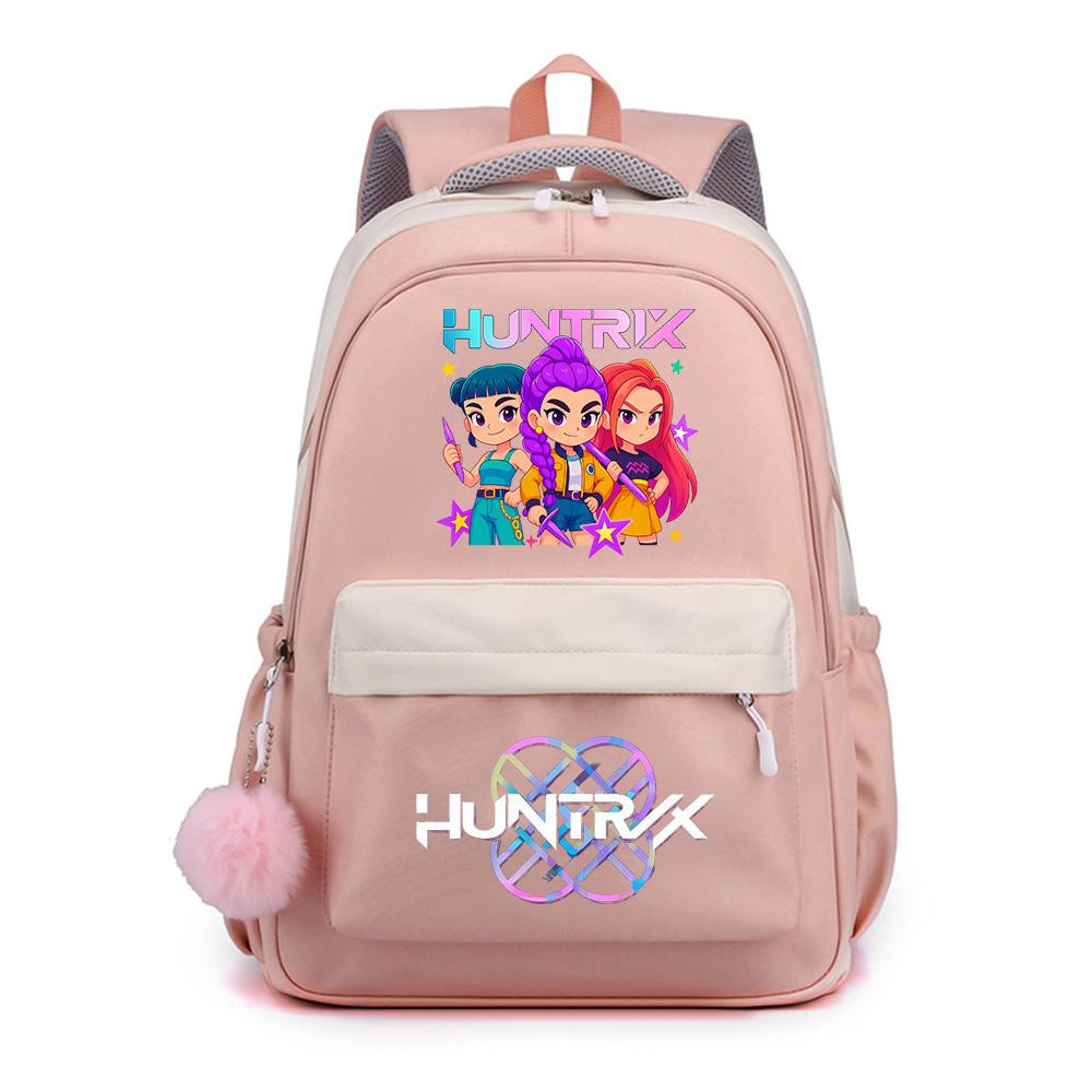 Niedlicher Anime K-Pop bedruckter Rucksack mit großer Kapazität für Teenager, Studentin, Student, Schulranzen, Büchertasche, Kindergeschenk, Damen, wasserdichte Reisetasche, Mochila