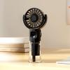 Handheld Fan Water Spray Cooling Fan with 4 Speed Settings Low Noise Rechargeable Battery Operated Misting Fan with Lanyard