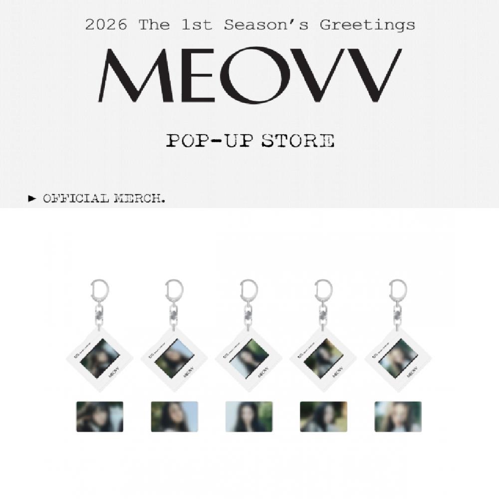 Предзаказ MEOVV Приветствие 1-го сезона MEOVV POP-UP MD Брелок для крепления пленки ELLA
