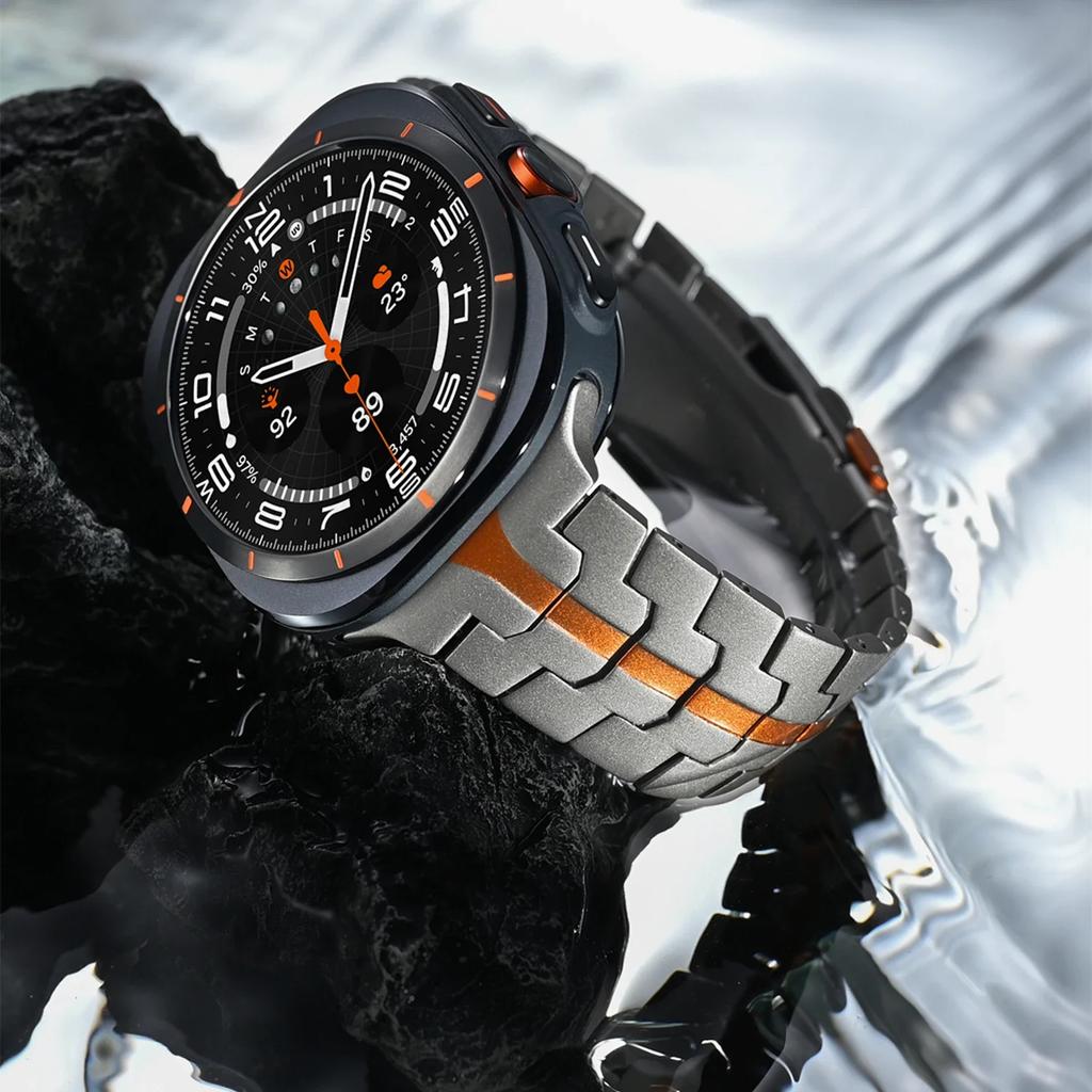 Cinturino di Lusso in Titanio per Samsung Galaxy Watch Ultra 47mm Cinturino per SAMSUNG ULTRA GALAXY 47MM Bracciale Galaxy Ultra