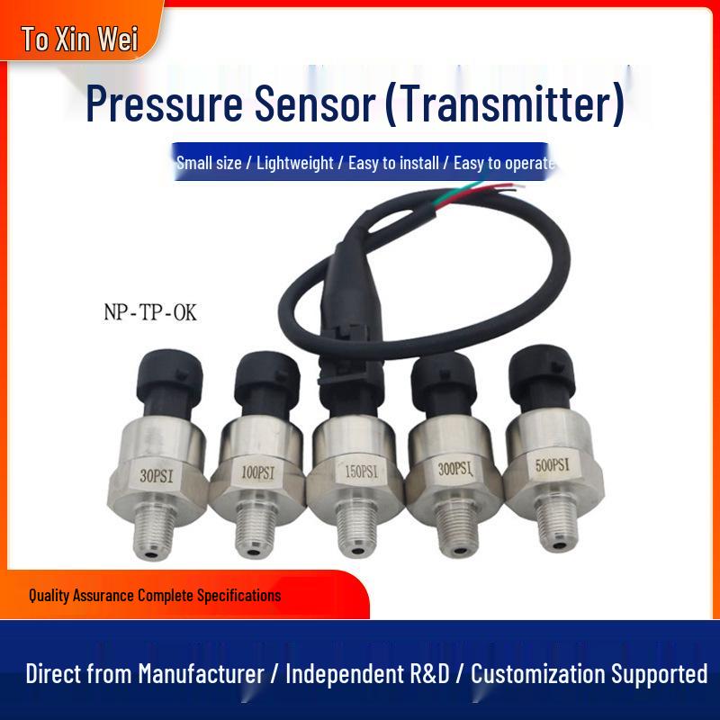 NPTP0013 Ceramic Pressure Sensor Transmitter - Oil-Filled Diffused Silicon