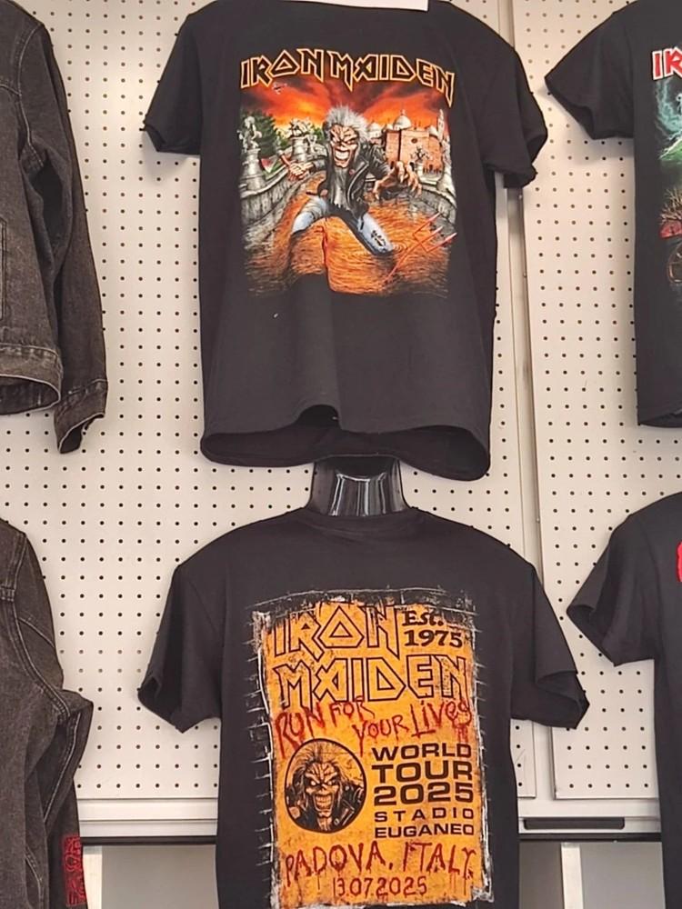 Nou Îmbrăcăminte Iron Maiden Run For Your Lives Lumea 13 iulie 2025 Padova ITALIA tricou Tricou Unisex