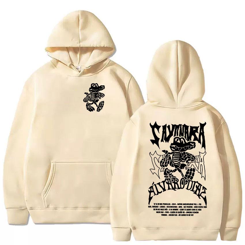 Rapper Alvaro Diaz Sayonara 2025 Album Graphic Hoodie Men Women Fashion Oversized Sweatshirt Casual Fleece Tops Pullover Hoodies