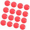 25 pcs Blank Round Tags 1.4-Inch Unfinished Aluminum Pet Id Discs Lightweight Diy Dog Name Tag Rustproof Scratch-Resistant