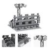 MOC WW2 Battlefield Brick Military Installation Gun Weapon Compatible Figure Building Block Toys For Children Adult Friends Gift