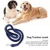 8-strand Woven Dog Slip Lead Bright Color Pet Rope Durable Training Leash  Medium Large Dogs