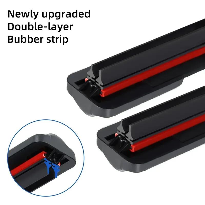 Front Wiper Accessorie Double Rubber Car Wipers for Fiat 500 312 500 500C 500L 500X Bravo 2007- Wipers Brushes New Upgraded