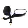 LMoDri Motorcycle Rear View Mirror Motorbike 8mm Back Side Replacement Mirrors Scooter E-bike Universal