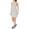 Adidas Originals Essentials Rib Tank Dress Fitted Round Neck Sleeveless Mini Dress Women Dress Light-Grey IR5923