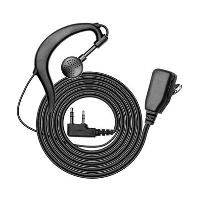 KOLEEJ K-Typ Universelles kabelgebundenes Walkie-Talkie Ohrstück (CN-Version)