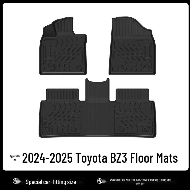 2024 Toyota BZ3 TPE Kofferraummatte: Geruchlos, Umweltfreundlich, Wasserdicht.