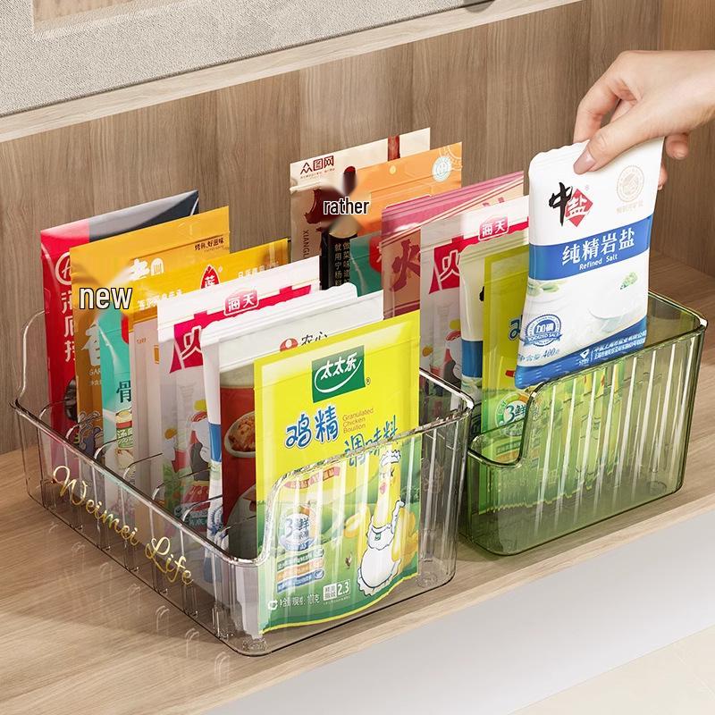 Kitchen Spice Storage Box with Dispensing Jars