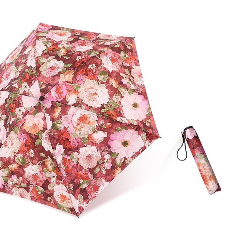 

Tiantan Ultra-light 133g Carbon Fiber Umbrella: Sun & Rain Protection, Dual-use, Women s Gift Box Set