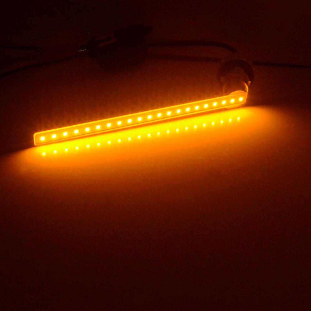 Alphard LED Daytime Running & Turn Signal Lights for Modification