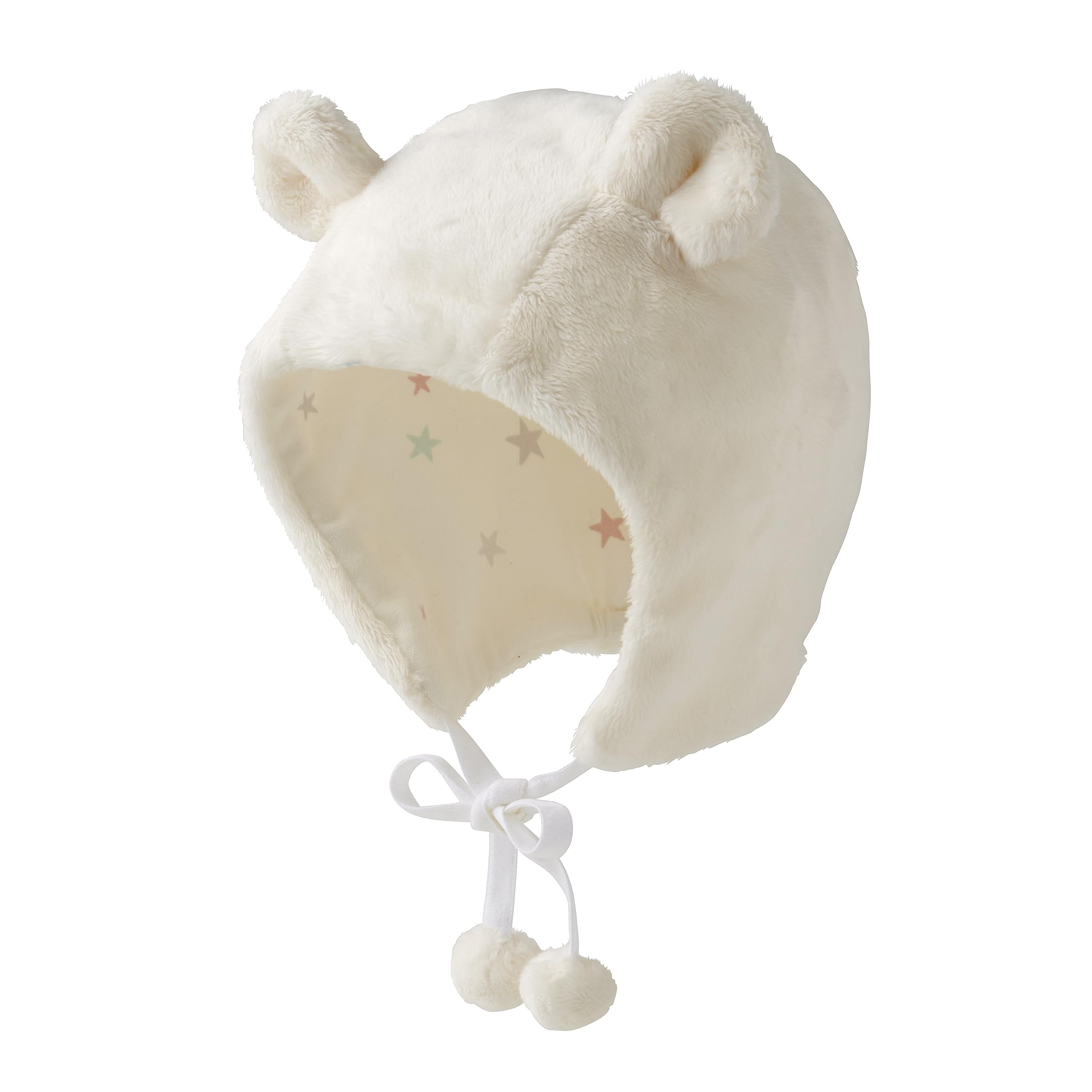 

Капюшон для малышей с капюшоном, шапка-капюшон, сделано в Японии, детская одежда для мальчиков и девочек, бесплатная доставка, белый и желтый [MIKI HOUSE] 43-9201-494 (44-50см)