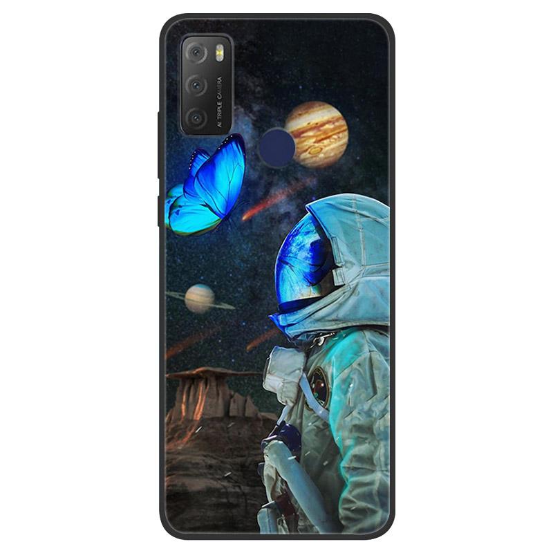 For TCL 20Y 6156D Case Shockproof Soft TPU Silicone Phone Cover For TCL 20Y 20 Y E 6125F Fundas For TCL20Y TCL20E Shell Coque