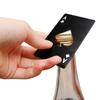 Black Poker Card Beer Bottle Opener Personalized Stainless Steel Credit Card Bottle Opener Card of Spades Bar Tool 8.5cm*4.5cm