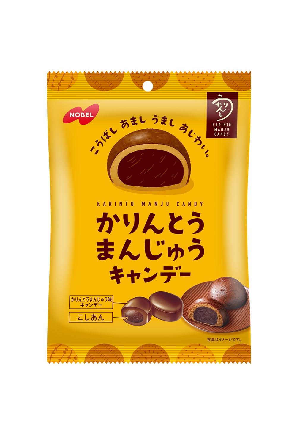 

Nobel Confectionery Karinto Manju Candy 80g x 6 bags